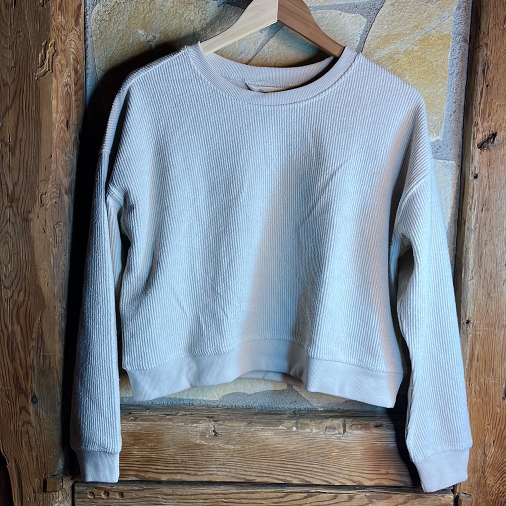 The Commons Ribbed Boxy Pullover + Short Set 🫶 - Picture 4 of 12
